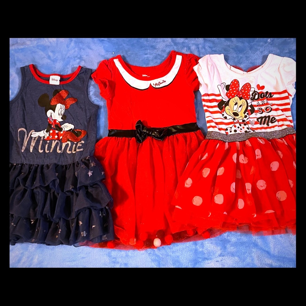 3 Disney Minnie Mouse Dresses
